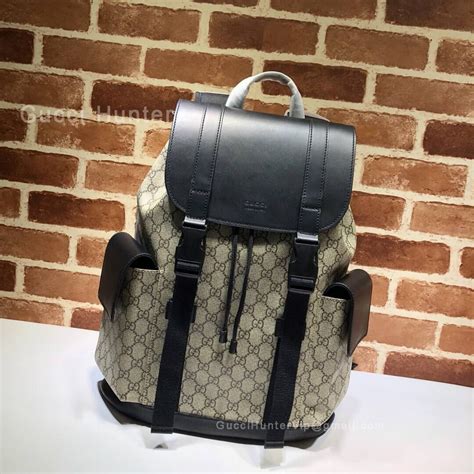 gucci supreme canvas backpack replica|gg supreme canvas zip backpack.